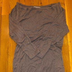 Michael Stars Grey Quarter sleeve